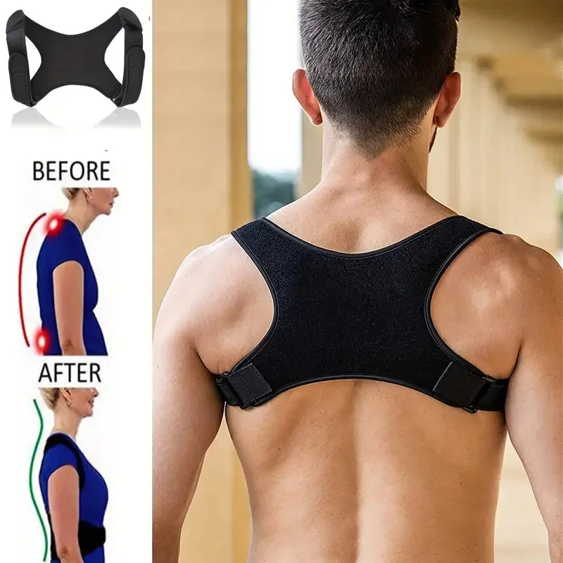 Posture Corrector Back - 1/3/5 個調節可能な背中姿勢矯正器バックベルトガードルバックサポートベルト男性用予防猫背肩ブレースサポート