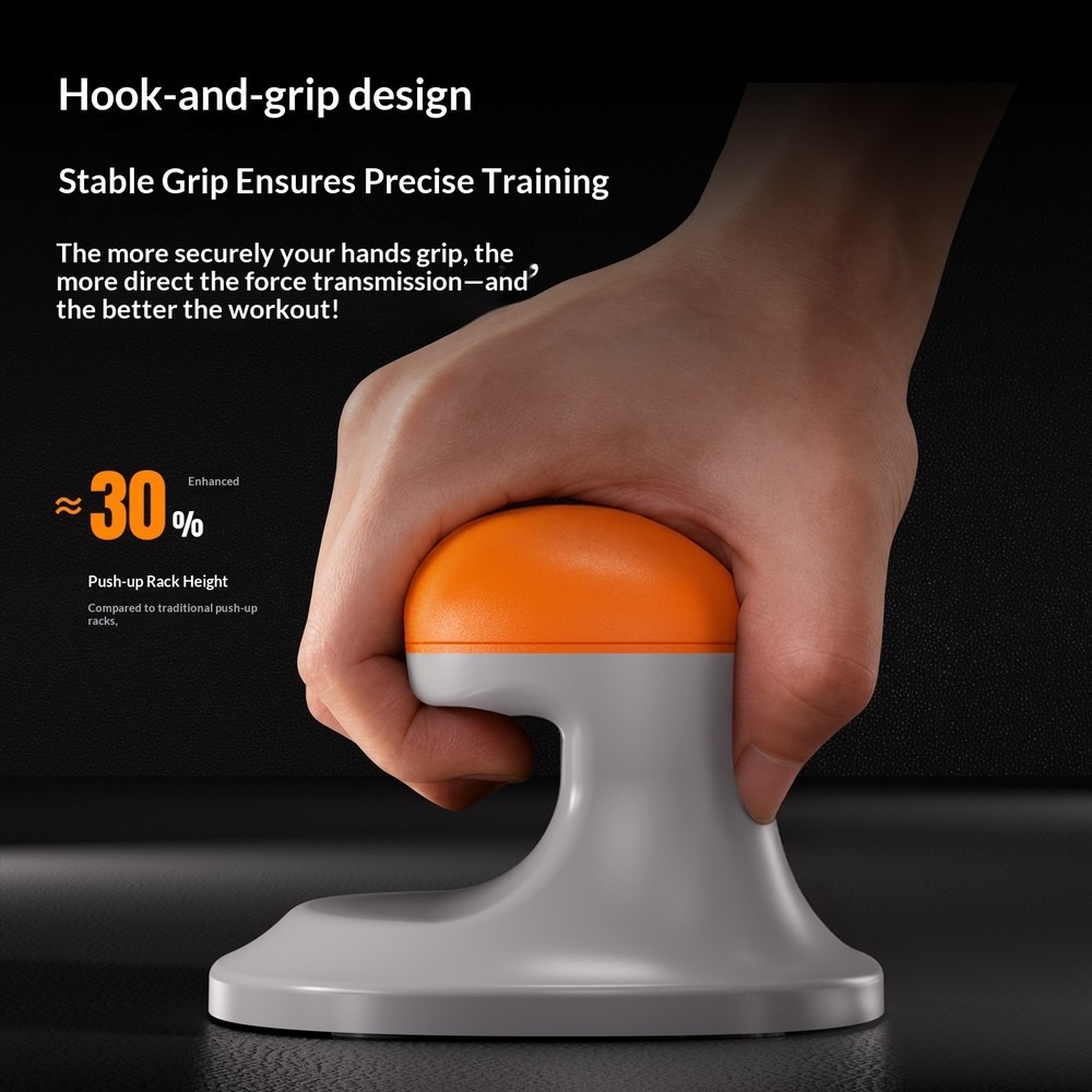 Push Up Board - 新発売の大型滑り止め付きプッシュアップスタンド。多機能で、自宅での筋力トレーニングやプランクのサポートに最適。カスタムメイドも可能。