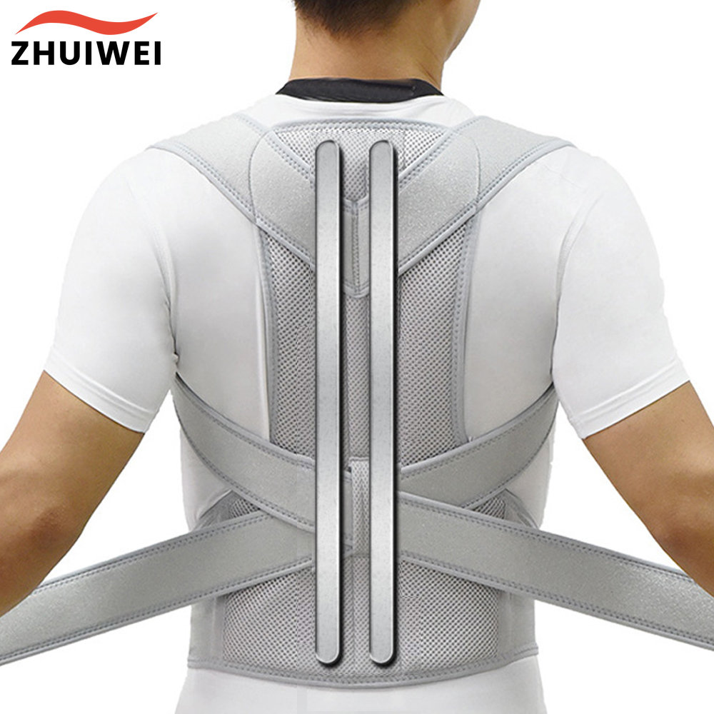 Posture Corrector Back - 新しい背中上部姿勢コレクター姿勢鎖骨サポートコレクターバックストレートショルダーブレースストラップ Correctpor