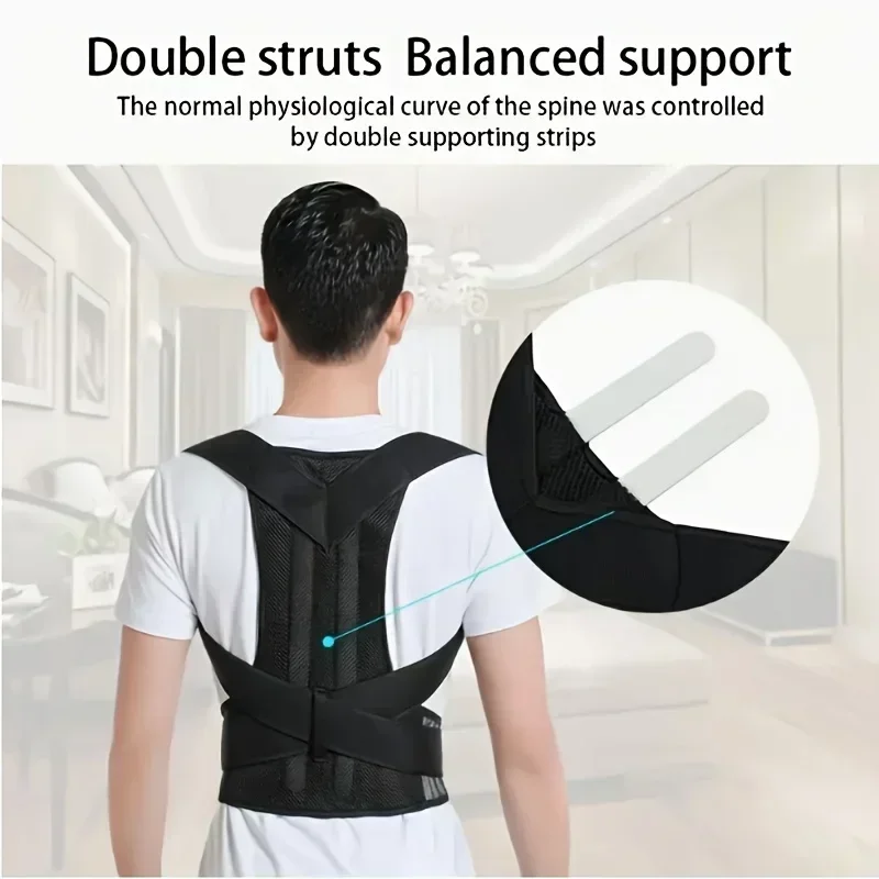 調整可能な背中サポートベルト 姿勢矯正ベルト 女性＆男性用  - Posture Corrector Back のレビューと価格