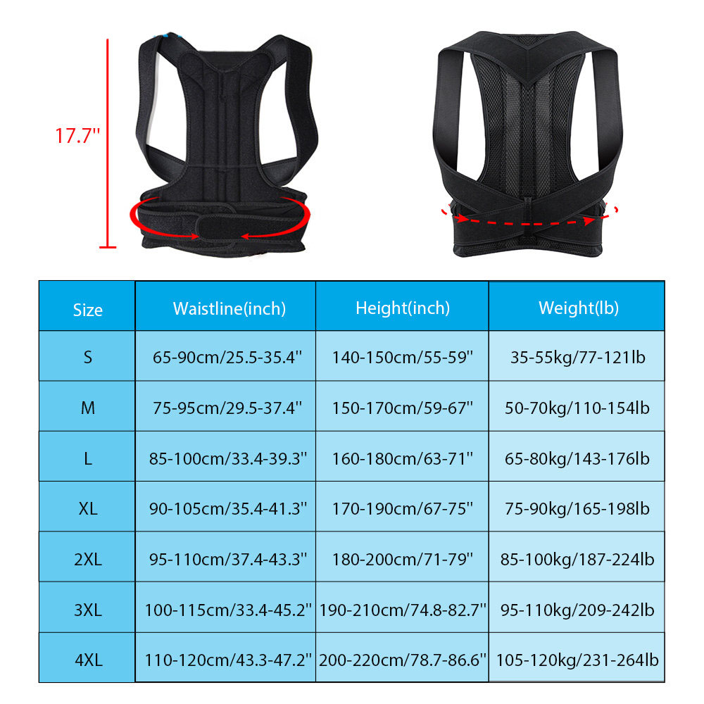 新しい背中上部姿勢コレクター姿勢鎖骨サポートコレクターバック - Posture Corrector Back のレビューと価格
