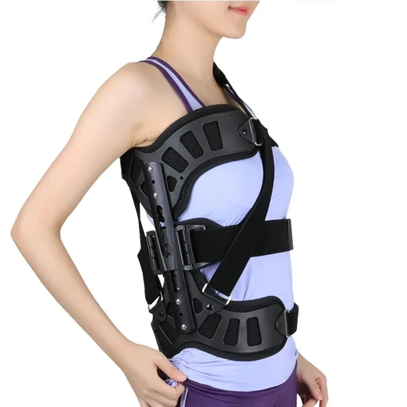 1 セット固定脊椎ブレースアルミ合金通気性固定脊椎矯正ブレー - Posture Corrector Back のレビューと価格