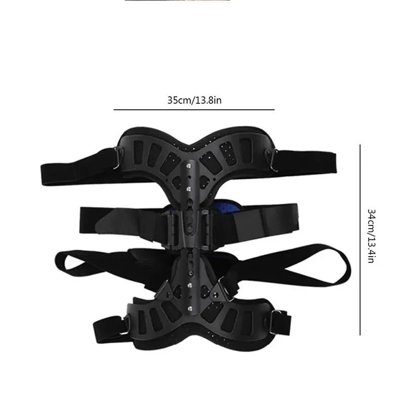 1 セット固定脊椎ブレースアルミ合金通気性固定脊椎矯正ブレー - Posture Corrector Back のレビューと価格