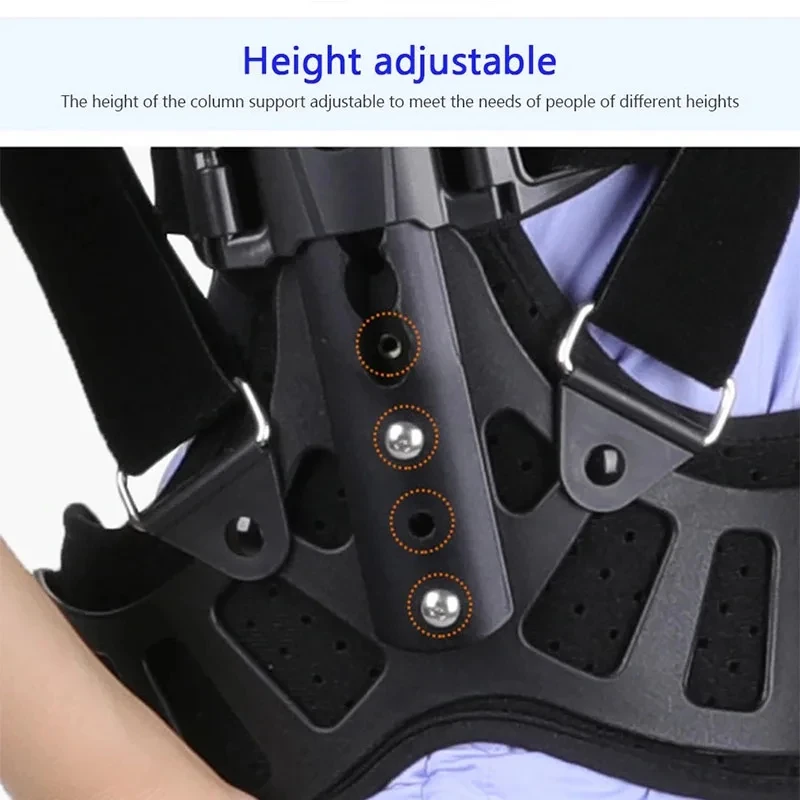 1 セット固定脊椎ブレースアルミ合金通気性固定脊椎矯正ブレー - Posture Corrector Back のレビューと価格