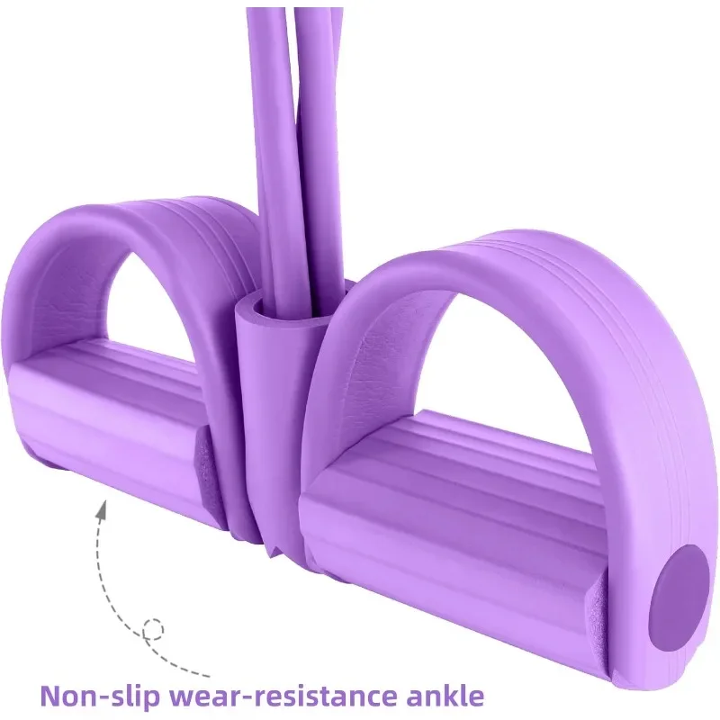 4/6 レベルの抵抗バンド エラスティックバンド 滑り止めハ - Yoga Fitness Resistance Band のレビューと価格